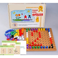Игровой набор Фребеля "Мозаика со шнуровкой" (серия "Эксперимент") - fgospostavki.ru - Самара