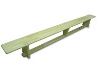 Скамейка гимнастическая (деревянные ножки) (3,5 м)  - fgospostavki.ru - Самара