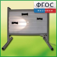 Панель с держателями и подсветкой для монтажа оборудования для проведения демонстрационных опытов по химии - fgospostavki.ru - Самара