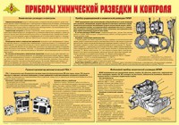 Плакат "Приборы химической разведки и контроля" - fgospostavki.ru - Самара