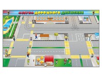 Доска магнитно-маркерная панорамная "Азбука дорожного движения" - fgospostavki.ru - Самара