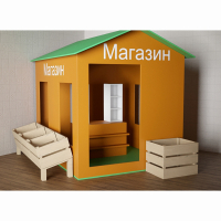 Игровой домик «Рынок» - fgospostavki.ru - Самара