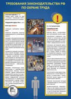Комплект плакатов "Охрана труда на объекте" - fgospostavki.ru - Самара