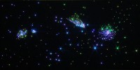 Настенный фиброоптический ковер "Млечный путь" 200х100, 450 точек - fgospostavki.ru - Самара