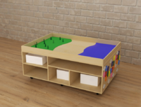 STEAM Многофункциональный стол Море, суша и лес - fgospostavki.ru - Самара