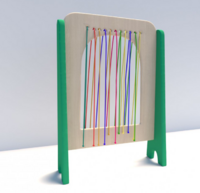 Дидактическая панель с цветными шнурочками - fgospostavki.ru - Самара