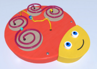 Настенный игровой элемент в виде головы гусеницы - fgospostavki.ru - Самара