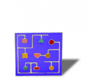 Развивающая панель для изучения движения фигур - fgospostavki.ru - Самара