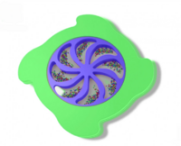 Тактильно-развивающая панель «Вращение радуги» - fgospostavki.ru - Самара