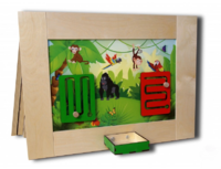 Тактильно-развивающая панель «Животные» - fgospostavki.ru - Самара