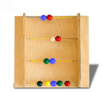 Тактильно-развивающая панель с текстурами и радужными шариками - fgospostavki.ru - Самара