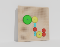 Тактильно–развивающая панель «Механика» - fgospostavki.ru - Самара