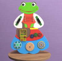 Бизиборд «Лягушка» - fgospostavki.ru - Самара