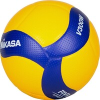 Мяч волейбольный Mikasa V300W (размер 5, синтетическая кожа, профессиональный) - fgospostavki.ru - Самара