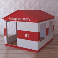 Детский игровой домик «Пожарная служба» - fgospostavki.ru - Самара