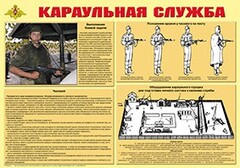 Плакат "Караульная служба" - fgospostavki.ru - Самара