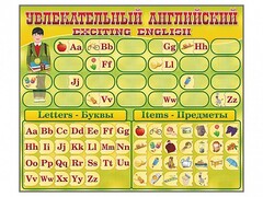 Комплект оборудования "Английский алфавит" с комплектом тематических магнитов - fgospostavki.ru - Самара