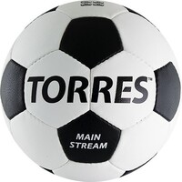 Мяч футбольный TORRES Main Stream (размер 4, синтетическая кожа, тренировочный) - fgospostavki.ru - Самара