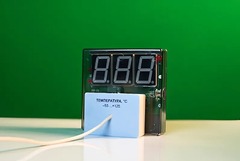 Датчик температуры с независимой индикацией (термометр демонстрационный) - fgospostavki.ru - Самара