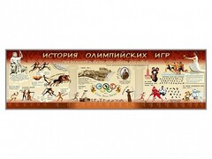 Настенное полотно "История Олимпийских игр" - fgospostavki.ru - Самара