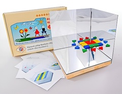 Игровой набор Фребеля "Мозаика геометрическая 3D" - fgospostavki.ru - Самара