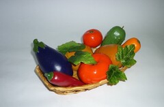 Муляжи "Корзина с овощами" - fgospostavki.ru - Самара