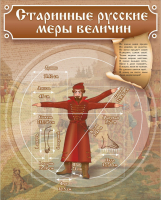 Стенд "Старинные русские меры величин" - fgospostavki.ru - Самара