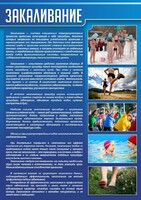 Стенд "Закаливание" - fgospostavki.ru - Самара