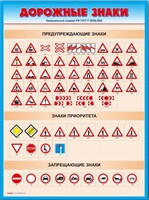 Стенды "Дорожные знаки № 4" - fgospostavki.ru - Самара