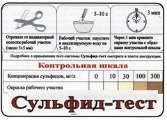 Тест-система «Сульфид-тест» - fgospostavki.ru - Самара