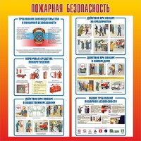 Стенд "Пожарная безопасность" Вариант 4 - fgospostavki.ru - Самара