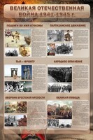 Стенд "Великая Отечественная война" (события) - fgospostavki.ru - Самара