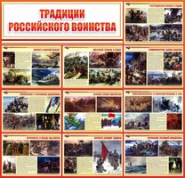 Стенд "Традиции Российского воинства" - fgospostavki.ru - Самара