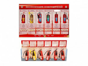 Электрифицированный стенд-тренажер "Эксплуатация огнетушителей" с разрезными агрегатами - fgospostavki.ru - Самара