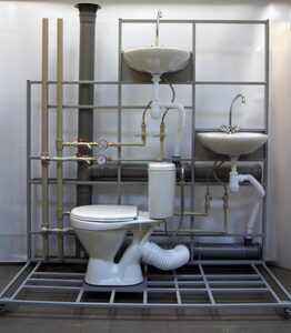 Учебный стенд «Система канализации многоквартирного дома» - fgospostavki.ru - Самара