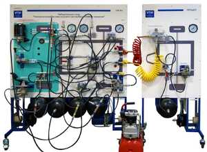 Лабораторный стенд «Пневматическая система грузового автомобиля КАМАЗ с прицепом» - fgospostavki.ru - Самара