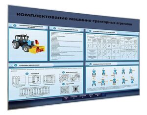 Электрифицированный светодинамический стенд «Комплектование машинно-тракторных агрегатов» - fgospostavki.ru - Самара