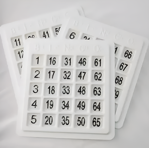 Доска для игры "Бинго" для слабовидящих - fgospostavki.ru - Самара