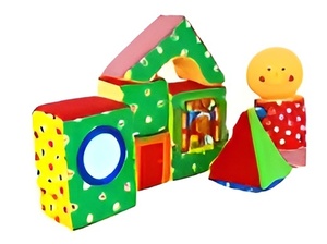Развивающая игрушка для детей с нарушением зрения "Конструктор Колобок" - fgospostavki.ru - Самара