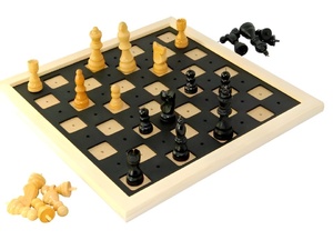 Шахматы тактильные (34х34 см) - fgospostavki.ru - Самара