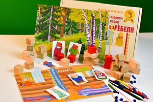 Игровой набор Фребеля "Три медведя" (серия "Сказочный мир". Выпуск 2) - fgospostavki.ru - Самара