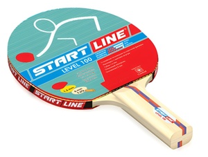 Ракетка для настольного тенниса start line level 100 прямая control - fgospostavki.ru - Самара