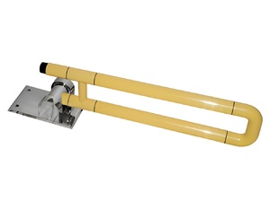 Поручень откидной с антибактериальным покрытием (желтый) - fgospostavki.ru - Самара