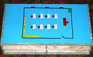Магнитный набор для реабилитации "Ориентир" (для слепых и слабовидящих детей) - fgospostavki.ru - Самара