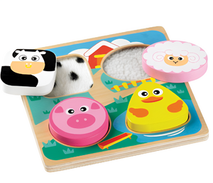 Тактильные пазлы "Ферма" - fgospostavki.ru - Самара