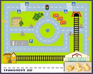 Игровой набор "Транспорт" - fgospostavki.ru - Самара