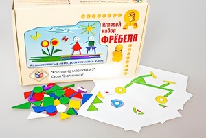 Игровой набор Фребеля "Конструктор плоскостной-2" (Серия "Эксперимент") - fgospostavki.ru - Самара