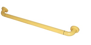 Поручень прямой с антибактериальным покрытием (желтый) - fgospostavki.ru - Самара