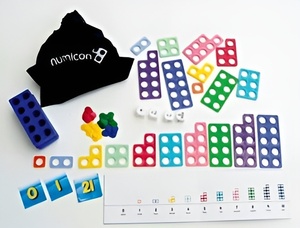 Комплект Нумикон для домашних занятий "Математический мешок" (4-5 лет) - fgospostavki.ru - Самара