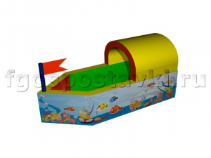 Сухой бассейн "Кораблик" с шелкографией - fgospostavki.ru - Самара
